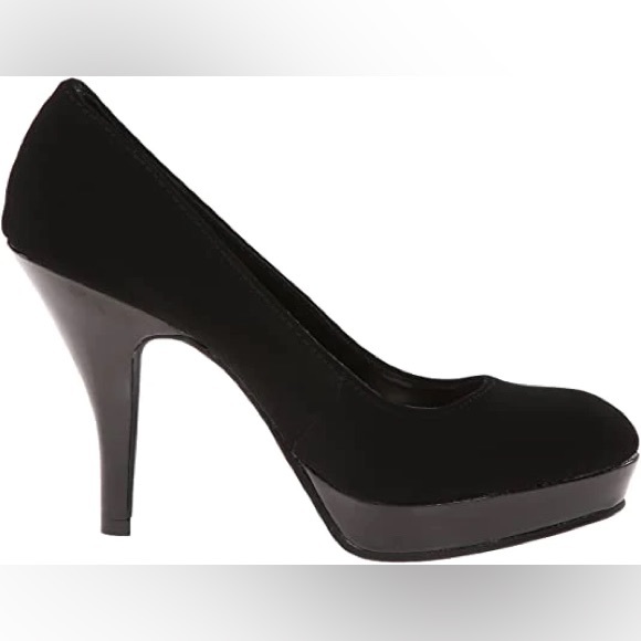 Kenneth Cole Unlisted FILE SYSTEM Pumps - Grey Black HEELS - Picture 3 of 10